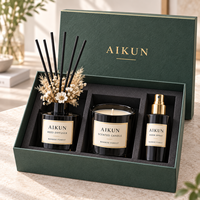 AIKUN Ensemble diffuseur de parfum naturel de luxe à libération stable pour achat d'entreprise, fabrication professionnelle