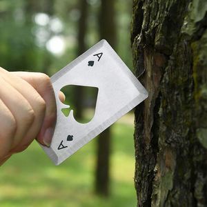 1PCS a Poker Black/Silver Poker Card Spades <b>Beer</b> Bottle Opener Personalized Stainless Steel Bottle Opener Bar Tool Accessories - Product Image 6