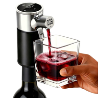 Dispensador de Licor Eléctrico Inteligente Recargable por USB, Vertido Automático, Volumen Ajustable para Whisky, Vino, Bar, Hogar, Fiestas, Regalos Corporativos