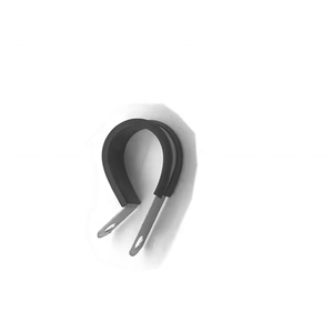 Factory Direct Heavy Duty Steel Hose <strong>Clamp</strong> Metal Pipe <strong>Clamp</strong> Rubber Strap Inch Measurement Support <strong>Bracket</strong> Hanger Holder Clipp - Product Image 3