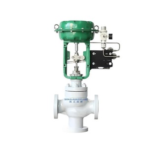 Vanne de régulation pneumatique à trois voies Szspsk Dn50 pour chaudière, vapeur et huile de transfert de chaleur - Product Image 4
