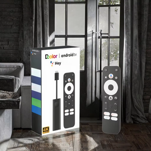 2025 para Google Certified 4K Smart Android TV Stick Amlogic S905Y4 2GB 16GB Android 11.0 con Control por Voz BT - Product Image 2