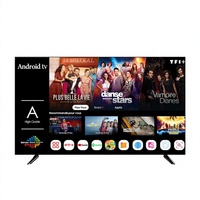Téléviseur intelligent Android LED personnalisable 4K LCD 32-85 pouces HDTV avec WiFi et rétroéclairage LED pour hôtel et usage domestique