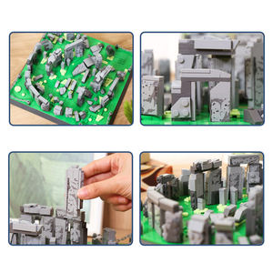Wange 4224 Stonehenge Wiltshire Angleterre Attraction Touristique Blocs de Construction en Plastique pour Enfants Unisexe - Product Image 6
