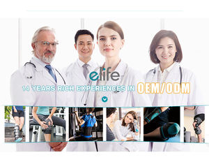 E-Life E-KN851 Rodillera Ortopédica Medicada para Artritis con Protección de Rótula Abierta y Soporte de Neopreno Articulado - Product Image 5