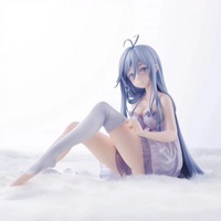 Figur Anime PVC 2D Grosir Model Gadis Zona Perang Non-Eksistensial untuk Dekorasi Mobil & Casing Komputer