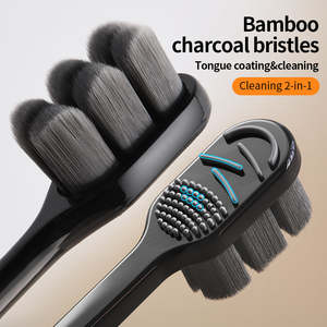 Neues Design Umwelt freundliche weiche Nano-Zahnbürste 10000 Ultra weiche Borsten für den Heimgebrauch Micro Nano Ultra Regular Size Adult - Product Image 6