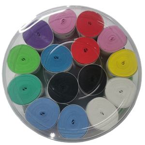 Bande adhésive en cuir PU <span class=keywords><strong>pour</strong></span> raquette de badminton et de tennis, absorbant <span class=keywords><strong>la</strong></span> transpiration, poignée souple et confortable, ne blesse pas les mains - Product Image 6