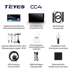 <span class=keywords><strong>TEYES</strong></span> CC4 Para Toyota <span class=keywords><strong>Volkswagen</strong></span> Hyundai Kia Renault Suzuki Honda Audi Lada Nissan CarPlay Android Auto 2DIN Unidad principal para coche - Product Image 6