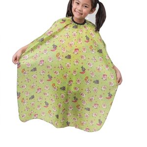 Capa de peluquería con estampado floral, impermeable, para estilistas de salón, capa profesional de barbero para uso en peluquerías, capas para niños - Product Image 1