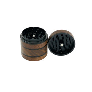 Moulin à herbes en bois de 2,5 pouces (63 mm) à 4 couches, haute qualité, vente chaude, pour épices et herbes aromatiques - Product Image 6