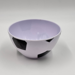 ชามใส่อาหาร/ขนมสำหรับเด็ก ขนาดเล็ก 13 ซม. / 550 มล. ปลอดสารพิษ รูปทรง<span class=keywords><strong>ฟุตบอล</strong></span>เมลามีน เหมาะสำหรับปิกนิกและงานเลี้ยงสังสรรค์ - Product Image 2