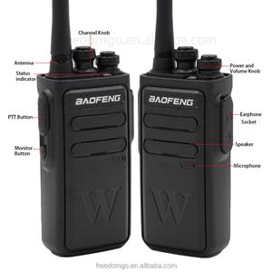 Radio mobile analogique longue portée Baofeng BFLF-N7 3 watts 400-470 MHz, talkie-walkie portable noir, 16 canaux, UHF, IPX-1 - Product Image 1
