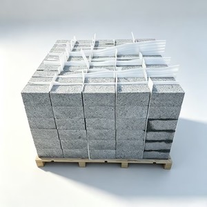 Pietra <span class=keywords><strong>per</strong></span> <span class=keywords><strong>Pavimentazione</strong></span> <span class=keywords><strong>Esterna</strong></span> in Granito Nero Sesamo G654 Naturale Antiscivolo e Durevole con Superficie Litchi <span class=keywords><strong>per</strong></span> Vialetti, Shanghai Cina - Product Image 1