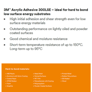 <span class=keywords><strong>3M</strong></span> 300LSEシートA4透明<span class=keywords><strong>PET</strong></span>フィルム両面粘着テープボンドABS PCB EPDMゴムPP - Product Image 5