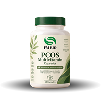 Capsules multivitaminées PCOS avancées avec folate, vitamine D3, zinc et magnésium – Usine de capsules multivitaminées PCOS en marque blanche