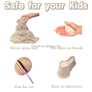 Jouet éducatif coloré pour enfants de 2 à 4 ans - Ne colle pas aux mains et ne sèche pas - <span class=keywords><strong>Utilisation</strong></span> intérieure/extérieure - Product Image 2