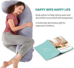 Almohada de Maternidad <span class=keywords><strong>para</strong></span> <span class=keywords><strong>Embarazadas</strong></span> con Funda Lavable y Refrescante, <span class=keywords><strong>Regalos</strong></span> <span class=keywords><strong>para</strong></span> Futuras Mamás, Almohadas de Embarazo <span class=keywords><strong>para</strong></span> Dormir - Product Image 3