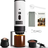 Machine à café portable transfrontalière à capsules en plastique, expresso italien, petite pompe chauffante domestique