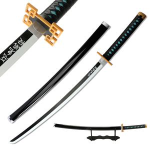En bois Anime samouraï épée Cosplay armes Katana démon tueur épée <span class=keywords><strong>Tokitou</strong></span> Muichirou épées - Product Image 1