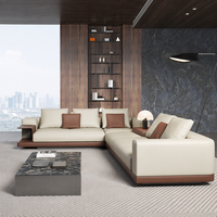Ensemble de canapés de bureau modulaires modernes en cuir, nouveau design, pliables, pour mobilier de bureau, import bon marché, directement de l'usine OEM