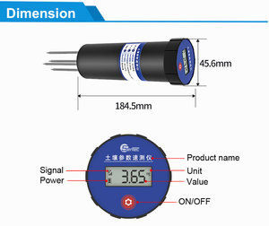 Sentec SEM2252 Boden-<span class=keywords><strong>pH</strong></span>-<span class=keywords><strong>Sensor</strong></span> Wifii Smart Temperatur Feuchtigkeit <span class=keywords><strong>sensor</strong></span> Bodenfeuchte <span class=keywords><strong>sensor</strong></span> NPK Detektor Meter Tester - Product Image 4