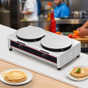 Crêpière Professionnelle à Gaz en <span class=keywords><strong>Fonte</strong></span>, Machine à Chapatis et Pancakes - Product Image 1