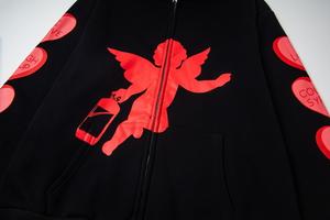 Nouvel arrivage c'est un lot horrible de sirop contre la toux américain cardigan à capuche sweat veste sport sweat à capuche pour hommes - Product Image 4