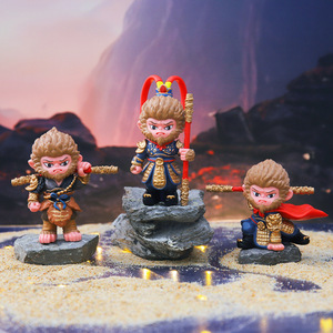 Bộ 6 Mô Hình Anime Nhựa Black <span class=keywords><strong>Myth</strong></span> Wukong Ngẫu Nhiên Trong Túi Bí Ẩn, Bộ Mô Hình Mini Anime, Mô Hình Sun Wukong - Product Image 3