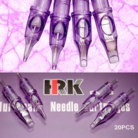 Aiguille de cartouche de tatouage pourpre de la meilleure qualité HRK Gen3 de maquillage permanent de membrane molle de silicone