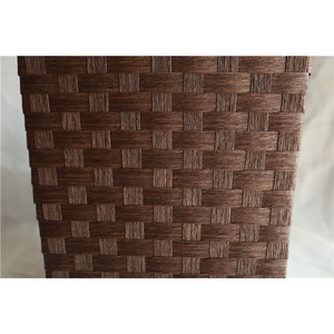 Square <b>Wicker</b> <b>Laundry</b> <b>Basket</b> With Striped Liner Eco-Friendly Storage Organizer For Clothing - Product Image 3