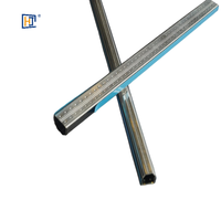 Barre d'espacement en aluminium avec bande de butyl, barre d'espacement creuse en aluminium, isolation thermique en fibre de verre pour machine à plier