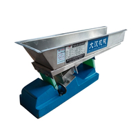 Alimentateur vibrant électromagnétique DaHan, équipement de transport quantitatif précis, matériau en acier au carbone/SS304/SS316, capacité de 1t/h