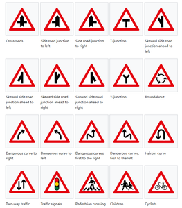 Ensemble <span class=keywords><strong>de</strong></span> panneaux <span class=keywords><strong>de</strong></span> signalisation routière réfléchissants en arabe et en anglais, Stop, Cè<span class=keywords><strong>de</strong></span> place, Interdiction d'accès, Passage piétonnier et Panneaux <span class=keywords><strong>de</strong></span> priorité - Product Image 5