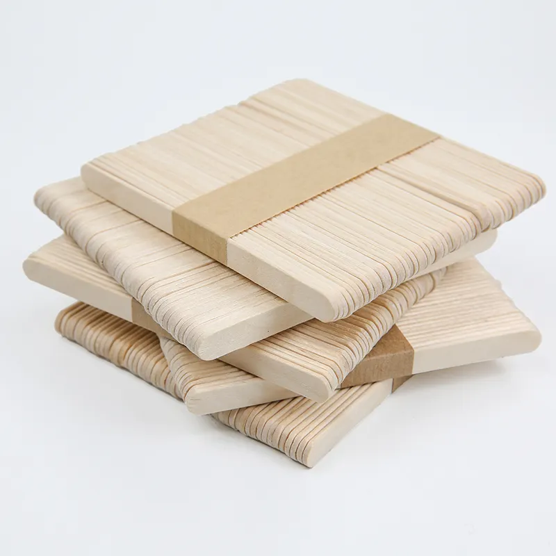 Biodegradable wood stick food ice cream stick packaging wooden sticks for food