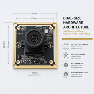 Módulo de Cámara USB de 8MP IMX179, Placa de Doble Tamaño 38x38mm 32x32mm para Kiosco de Autoservicio, Cajero Automático, Terminal de Pago VTM - Product Image 1