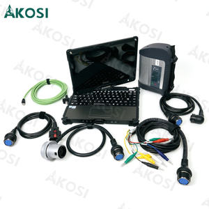 Laptop V110 + Multiplexor OBD2 MB Star SD Connect C4 y Función WIFI DOIP para Diagnóstico de Autos y Camiones 12V y 24V - Product Image 6