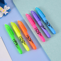 Pena Stabilo Warna-warni Lucu Laris Manis, Dapat Dihapus dengan Gesekan, Pena Fluoresen Termostat, Pena Warna Dapat Dihapus, Grosir