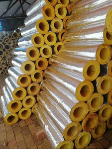 Tubo de Lana de Fibra de Vidrio con Excelente Conductividad Térmica, Material de Aislamiento Ignífugo, Características Hidrofóbicas e Insonorizantes para el Calor - Product Image 4