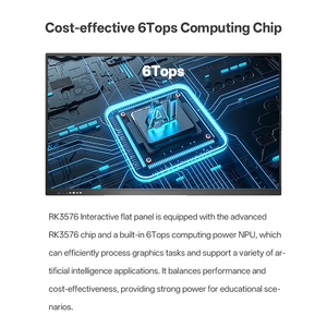กระดานอัจฉริยะสำหรับการประชุมการศึกษาแบบอินเทอร์แอคทีฟ รองรับระบบสัมผัส 40 จุด ระบบ Windows และ <span class=keywords><strong>Android</strong></span> สำหรับห้องเรียน - Product Image 4