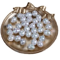 Perles Edison en vrac de 10-11 mm, perles nues DIY, perles d'eau douce naturelles, baroques, de forme irrégulière, matériaux pour bijoux