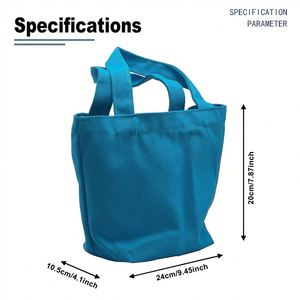 2026 New Products Eco-Friendly Canvas Tote <b>Bag</b> <b>Reusable</b> Large Capacity Promotional Custom Shopping s with logo - Product Image 4