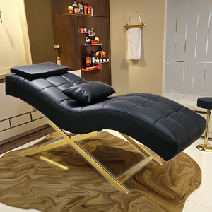 Lit de beauté de luxe pour salon de beauté, couleur au choix, idéal pour les soins du visage et les extensions de cils - Product Image 1