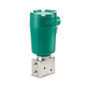 Válvula Solenoide Asco de 3 Vías y 2 Posiciones, Serie 327, CC 24V, Fundición de Aluminio para Vapor, Agua y Aire - Product Image 2