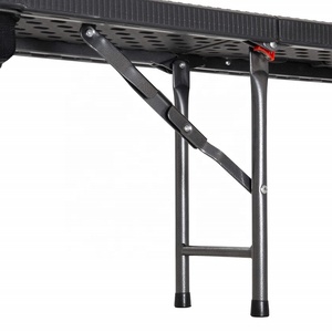 Banco Plegable de Plástico para Jardín, <span class=keywords><strong>Camping</strong></span> o <span class=keywords><strong>Bistro</strong></span>, de 6 Plazas, 180 cm, Color Negro, de Mimbre, Marca Manufacturer - Product Image 5