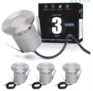IP67 1W 3W lumière creusée extérieure DC12V 24V pour jardin étape escaliers plancher pont encastré <span class=keywords><strong>LED</strong></span> projecteur souterrain - Product Image 4