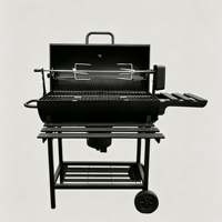 Barbecue portable au charbon de bois Santa Maria pour l'extérieur, style argentin