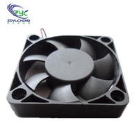 Ventilateur axial à courant continu haute vitesse 5V/12V/24V, électrique, en plastique, ODM, 7 pales, roulement à billes, fil de cuivre pur