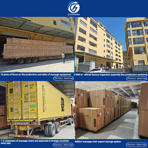 GUOHENG Neues Design AI Sprach steuerung Große Größe <span class=keywords><strong>USA</strong></span> SL Super Long Rail 4D Manipulator Atem licht Ganzkörper <span class=keywords><strong>massage</strong></span> stuhl - Product Image 2