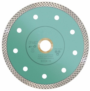 Abrasif en céramique Turbo Maille diamant Lame de coupe outil pour Porcelaine et Granit 4-1/<span class=keywords><strong>2</strong></span> "x. 048 "x 7/8", 20mm, 5/8" - Product Image 1